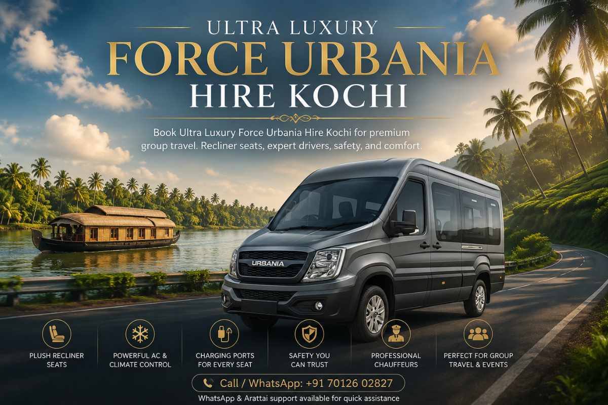 Ultra Luxury Force Urbania Hire Kochi